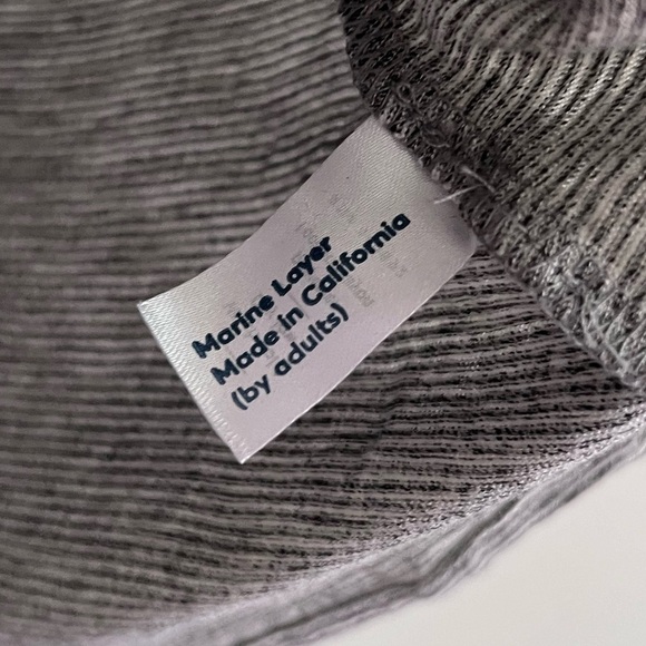 Marine Layer Striped Open Back Long Sleeve Top - Picture 5 of 8